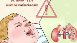 Suy thận ở trẻ em, trẻ sơ sinh: Độ nguy hiểm và cách chăm sóc các bé